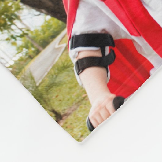 Grandpa's Mischief Crew Photo Collage Keepsake Fleecedecke (Ecke)