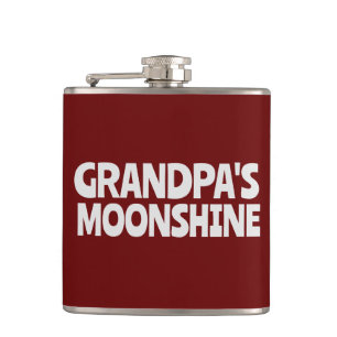 GRANDPA'S MOONSHINE FLASK FLACHMANN