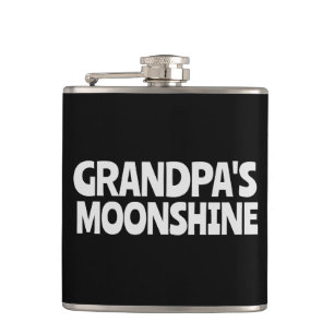 GRANDPA'S MOONSHINE FLASK FLACHMANN