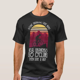 Grandpas Nickerchen Kostüm fürs Rad fahren T-Shirt