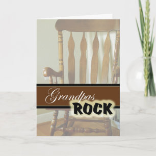 Grandpas Rock-Happy Grandeleltern Day Karte