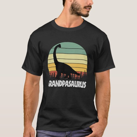 GRANDPASAURUS GRANDPA SAURUS GRANDPA DINOSAUR T-Shirt (Vorderseite)