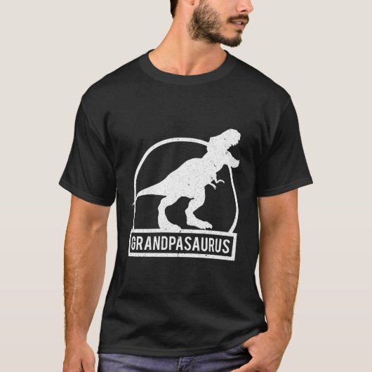 Grandpasaurus Shirt Funny Dinosaur Grandpa Christm (Vorderseite)