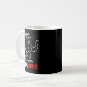 Grandpasaurus T Rex Dinosaur Autismus-Bewusstsein  Kaffeetasse (Vorderseite Links)
