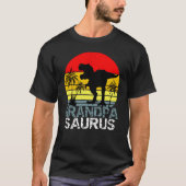 Grandpasaurus T Rex Dinosaurier T-Shirt (Vorderseite)