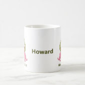 GrandpaSaurus T-Rex und Baby Girl Dinosaurier Kaffeetasse (Mittel)