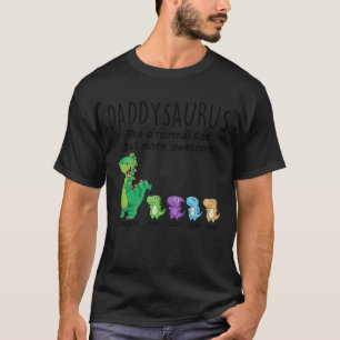 Grandpasaurus und Kinder Personalisiert T-Shirt