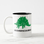 Grandpasaurus Zweifarbige Tasse (Links)