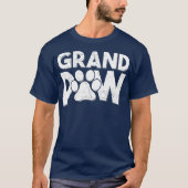 Grandpaw Dog Opa's Grand Paw gibt Männern T-Shirt (Vorderseite)