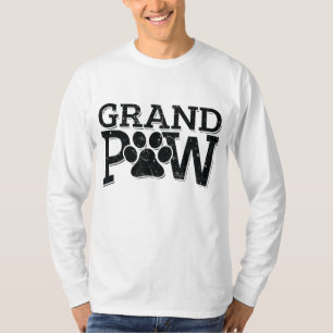 Grandpaw Hund Opa Grand Paw spendet Männer Vater F T-Shirt