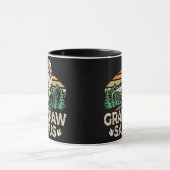 Grandpawsaurus Dinosaur Grandpa Grandpaw Saurus Tasse (Zentrum)