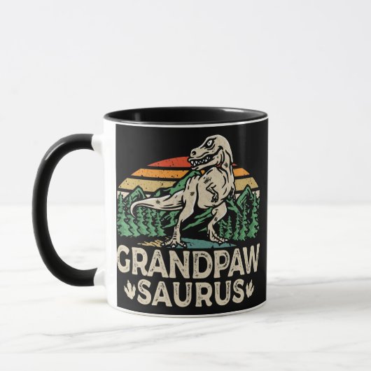 Grandpawsaurus Dinosaur Grandpa Grandpaw Saurus Tasse (Links)
