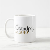 Grandpop Est 2010 Kaffeetasse (Links)