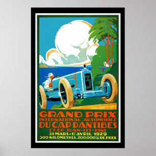 Grandprix Du Cap d'Antibes Poster