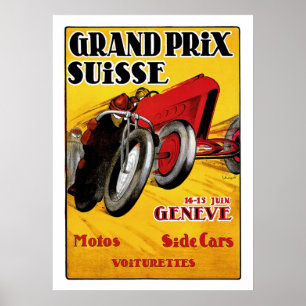 Grandprix Suisse Poster