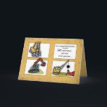 Grandson 1. Geburtstag LKW Karte<br><div class="desc">Bauwagen auf einem schmutzigen,  grunen,  hellbraunen Hintergrund. Schicken Sie Ihrem Enkel mit dieser Karte Ihre Geburtstagswünsche zu seinem 1. Geburtstag.</div>