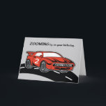 Grandson 2 Jahre alter Red Sports Car Karte<br><div class="desc">Feiern Sie Ihre Enkelreise in die beiden fantastischen Orte mit dieser lebhaften Karte mit einem roten Sportwagen, der durch Spannung fährt! Die Nummer 2 fügt eine besondere Touch hinzu, zusammen mit dem Wort Grandson auf dem Wagen, was es zu einem perfekten Spiel für Ihren zweijährigen Speedster macht. Mit dieser spielerischen...</div>