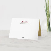 Grandson 4. Geburtstag, LKW Karte (Rückseite)