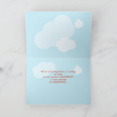 Grandson, 5. Geburtstag mit Hubschrauber Karte (Innenseite)