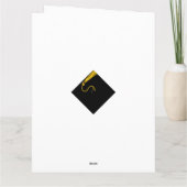 Grandson Abschluss 2025 Card Karte (Rückseite)