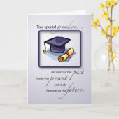 Grandson Abschluss Glückwünsche Erinnern Sie sich Karte (Gelbe Blume)