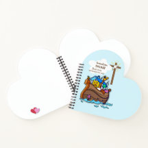 Grandson Baptism Noahs Ark Personalisiert