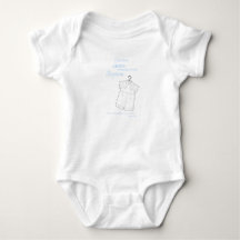Grandson Baptisse Anzug auf Baby Blue Personalisie