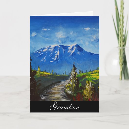 Grandson Birthday Card Karte (Vorderseite)