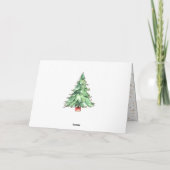 Grandson Christmas Santa Snowman Rudolph Card Karte (Rückseite)