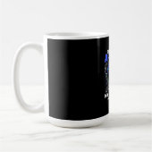 Grandson Cop Thin Blue Line Kaffeetasse (Links)