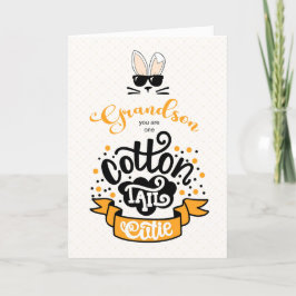 Grandson Cottontail Süsse Ostern Feiertagskarte