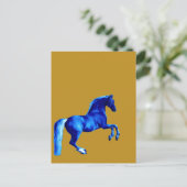 Grandson der Godolphin Arabian Blu Canvas Print Postkarte (Stehend Vorderseite)