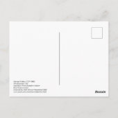 Grandson der Godolphin Arabian Blu Canvas Print Postkarte (Rückseite)