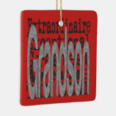 Grandson Extraordinaire Keramikornament (Rechts)