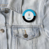 Grandson First Communation, Blue Cup Button (Beispiel)