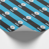Grandson First Communation, Blue Cup Geschenkpapier (Ecke)