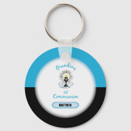 Grandson First Communation, Blue Cup Schlüsselanhänger