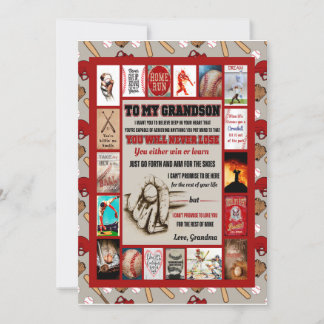 Grandson-Geschenke| zu meiner Großmutter-Liebe von Einladung