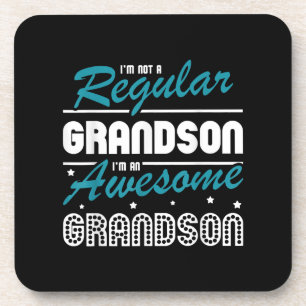 Grandson Gift Ich bin kein regelmäßiger Großvate Getränkeuntersetzer