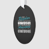 Grandson Gift | Ich bin kein regelmäßiger Großvate Ornament (Vorderseite)