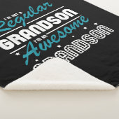 Grandson Gift | Ich bin kein regelmäßiger Großvate Sherpadecke (3/4)