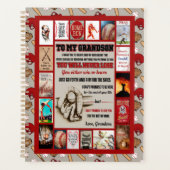 Grandson Gifts | Zu meiner Grandson-Liebe von Oma Planer (Vorderseite)