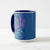 Grandson High School Graduation Custom Name Year  Tasse (Vorderseite Links)