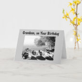 **GRANDSON** MACHEN, WAS SIE ZUM GEBURTSTAG "GLÜCK KARTE (Gelbe Blume)