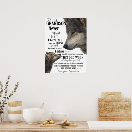 Grandson Poster (Küche)