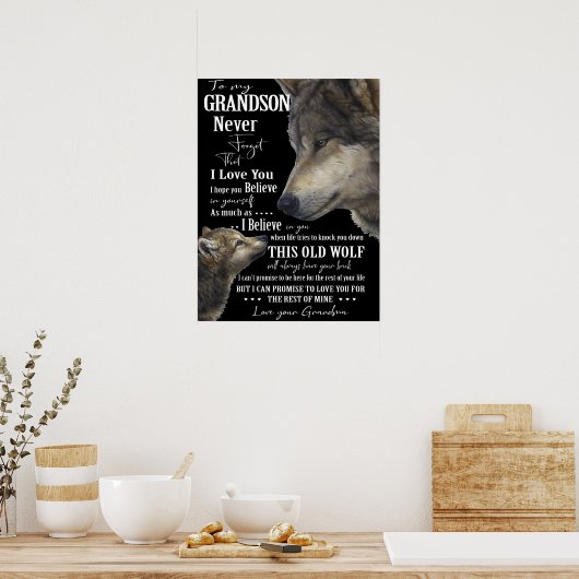 Grandson Poster (Küche)