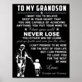 Grandson Quotes Poster (Vorne)