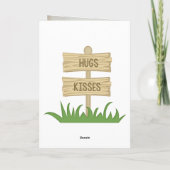 Grandson Sechsjähriger Dragon Birthday Karte (Rückseite)