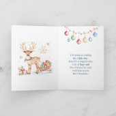 Grandson Snow Globe Santa Elf Weihnachten (Innenseite)