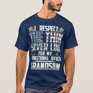 Grandson Thin Silver Line Korrektor T-Shirt